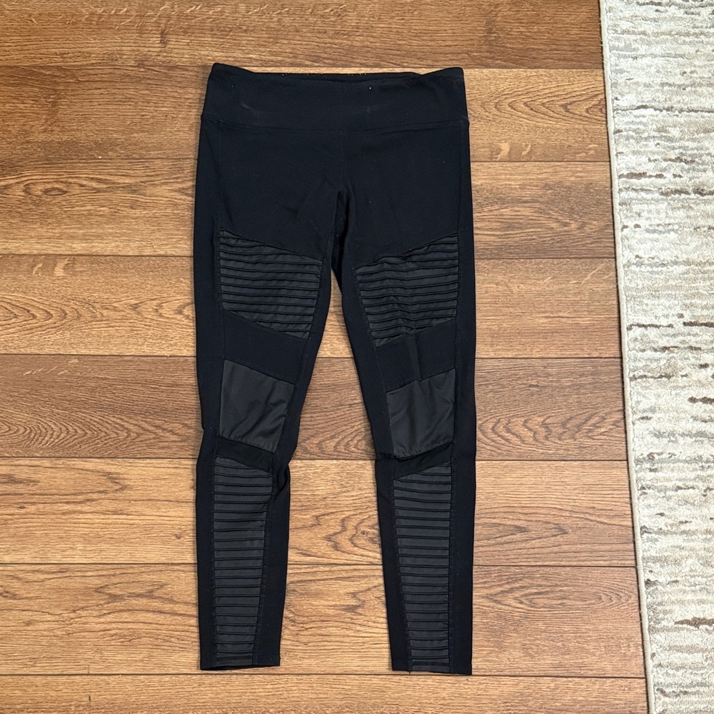 ALO Black Moto Leggings